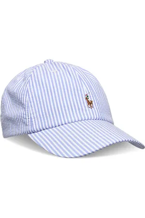 Ralph Lauren Cotton Seersucker Ball Cap
