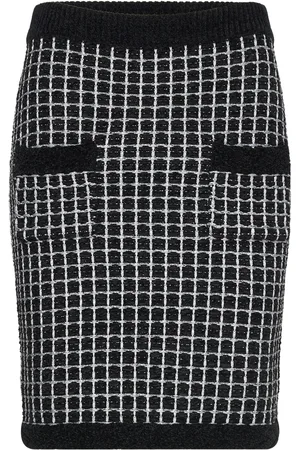 Karl Lagerfeld Boucle Knit Skirt