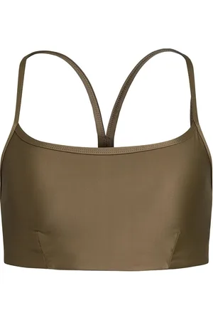 Rethinkit Sally Sports Bra Shine Khaki Green