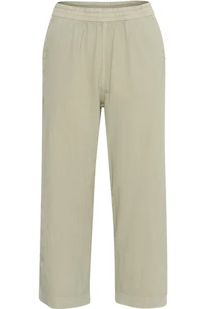 Kaffe Kanaya Culotte Pants Khaki Green
