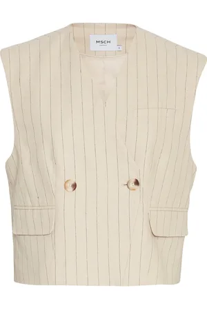 MSCH Mschjonalyn Waistcoat Stp Kräm