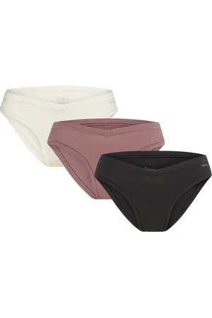 Organic Basics Flex Cheeky Briefs 3-Pack Multi/patterned