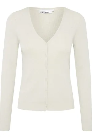 Karen by Simonsen Opeyakb Cardigan Kräm