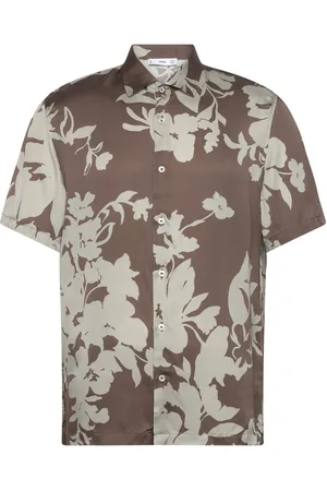 MANGO Flowy Floral Print Shirt