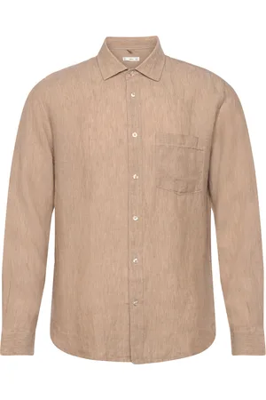 MANGO Classic Fit 100% Linen Shirt