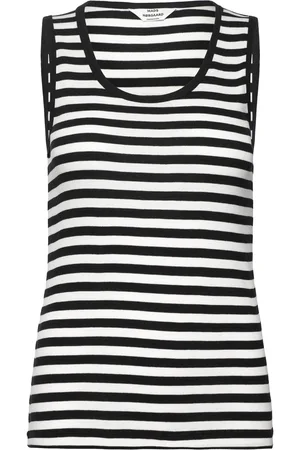 Mads Norgaard 2X2 Cotton Stripe Amour Tank Top
