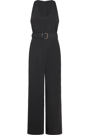 MANGO Belt Long Jumpsuit