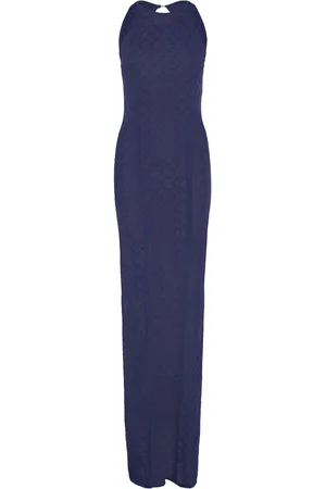 Guess Belle Logo Sl Long Dress Swtr