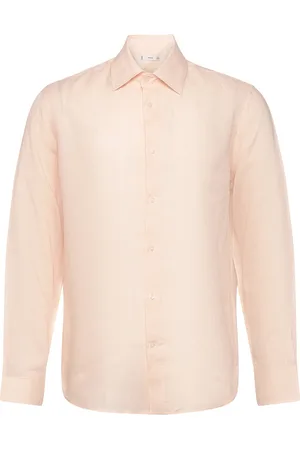 MANGO Regular-Fit 100% Linen Shirt