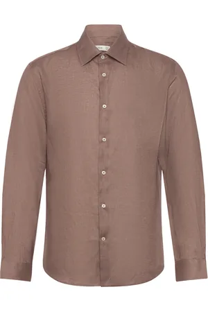 MANGO Regular-Fit 100% Linen Shirt