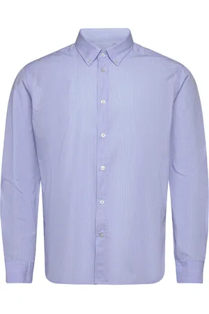 MANGO Regular-Fit Striped Cotton Shirt