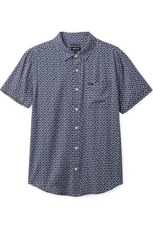 Brixton Charter Print S/S Wvn