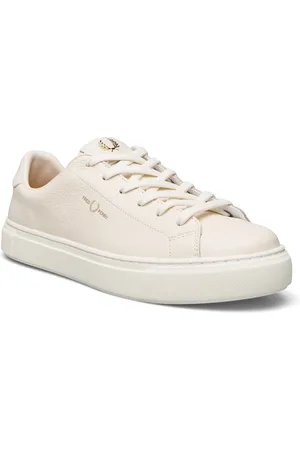 Fred Perry B71 Textured Lthr/Nubuck Kräm