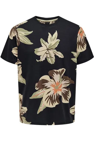 Only & Sons Onsklop Reg Ss Floral Tee Noos