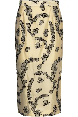 DAY Birger et Mikkelsen Evanna - Floral Jacquard Kräm