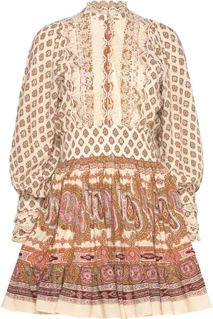 by Ti Mo Cotton Slub Mini Dress