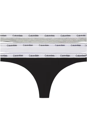 Calvin Klein Thong 3Pk Multi/patterned