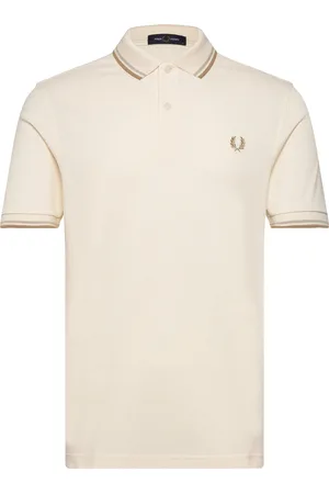 Fred Perry Twin Tipped Fp Shirt Kräm