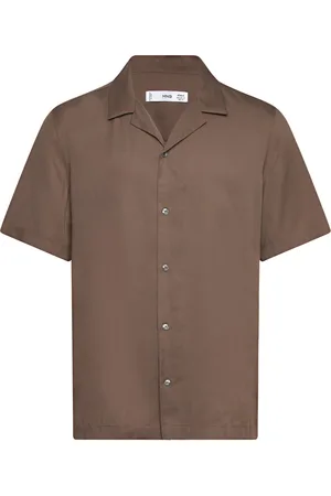 MANGO Regular-Fit Shirt With Bowling Collar