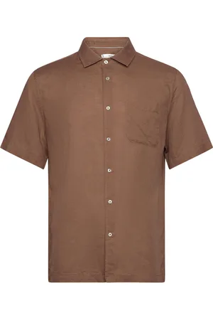 MANGO Regular-Fit Linen Shirt With Pocket