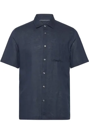 MANGO Regular-Fit Linen Shirt With Pocket
