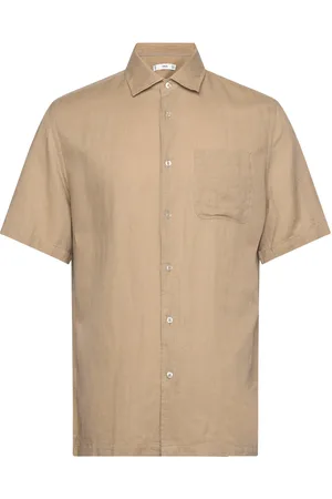 MANGO Regular-Fit Linen Shirt With Pocket