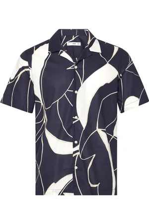 MANGO 100% Cotton Printed Shirt