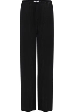 MANGO Straight Knitted Trousers