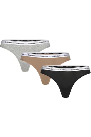 Calvin Klein Thong 3Pk Multi/patterned