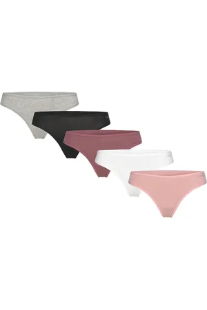 Calvin Klein Thong 5Pk Multi/patterned
