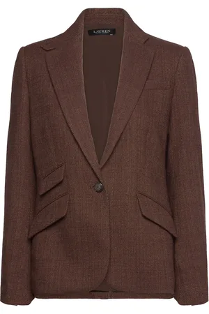 Ralph Lauren Cotton-Blend Oxford Blazer