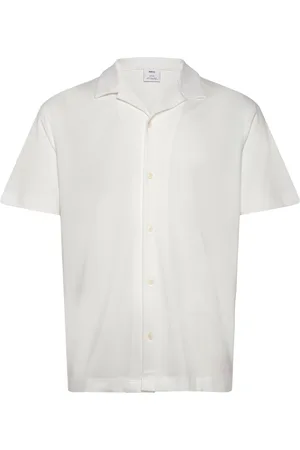 MANGO Bowling Collar Cotton Shirt