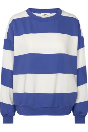 Mads Norgaard Airy Sweat Stripe Denver Sweatshirt