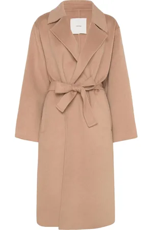 Calvin Klein Ls Df Wool Long Wrap Coat