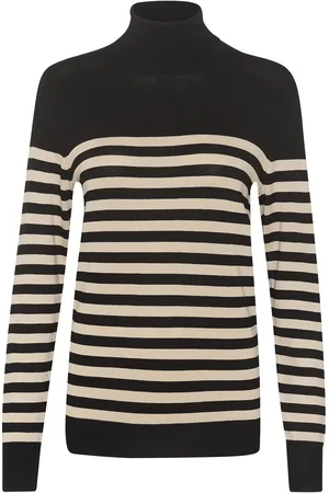 Kaffe Kalizza Striped Roll Neck