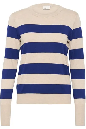 Kaffe Kalizza Striped Knit Pullover