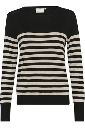 Kaffe Kalizza Striped Knit Pullover
