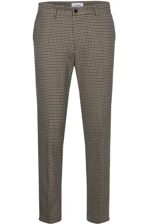 Les Deux Como Reg Houndstooth Suit Pants