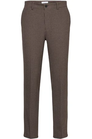 Les Deux Como Reg Houndstooth Suit Pants