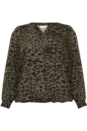 Kaffe Kcdiana Blouse Khaki Green