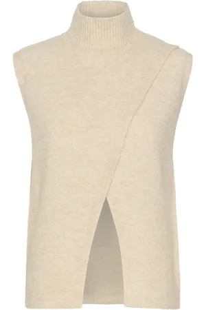 Kaffe Kataris Knit Vest Kräm