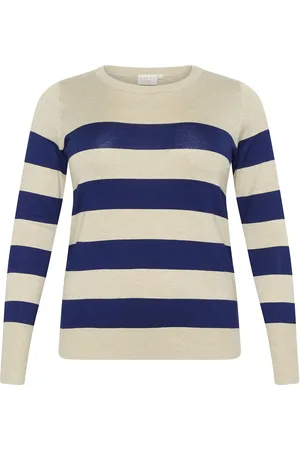 Kaffe Kclizzy Striped Knit Pullover