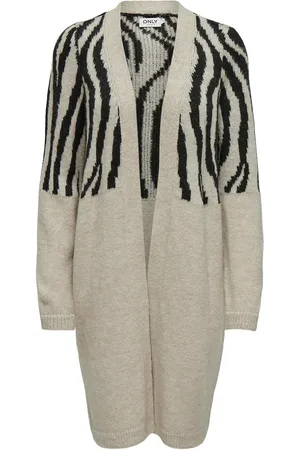 ONLY Onljade Zebra Ls Cardigan Cc Knt