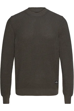 Mads Norgaard Tight Cotton Noah Knit Khaki Green