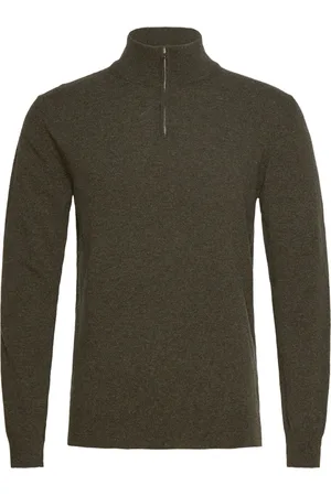 Mads Norgaard Eco Wool Halfdan Knit Khaki Green