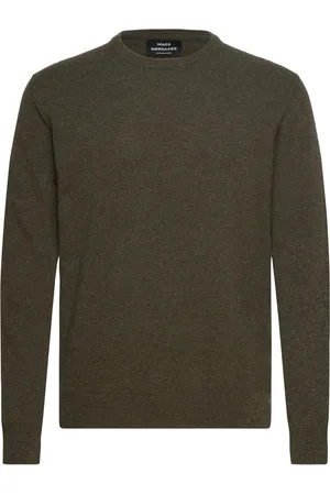 Mads Norgaard Eco Wool Karsten Knit Khaki Green
