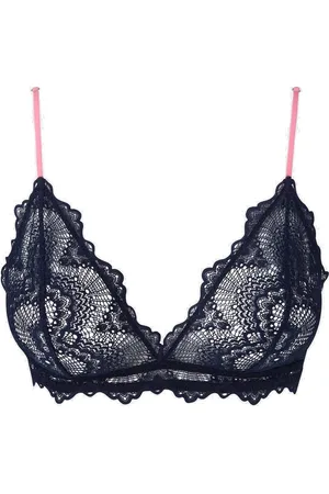 Understatement Lace Triangle Bralette 001