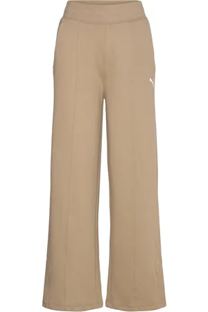 PUMA Her High Waist Straight Pants Fl