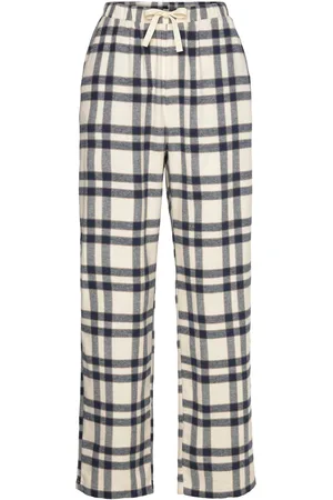 Lindex Pyjama Trousers Y D Check Kräm