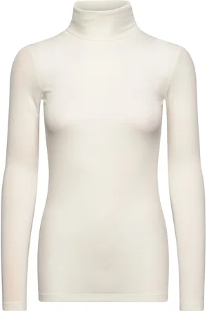 Bruuns Bazaar Angelabb Roll Neck Kräm